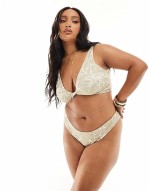 Curve bikini in tonal floral