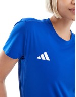 Running Adizero t-shirt in blue